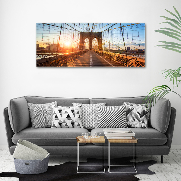 Bild auf Acrylglas Brooklyn Bridge