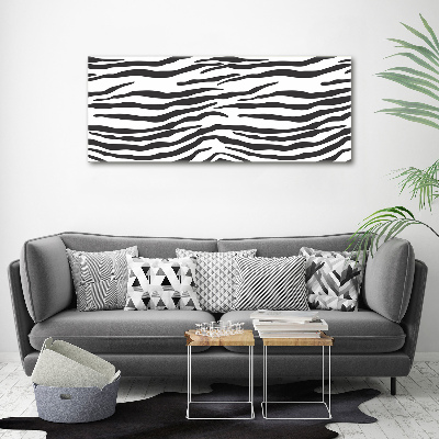 Bild auf Acrylglas Zebra-Hintergrund