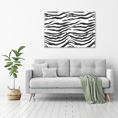 Bild auf Acrylglas Zebra-Hintergrund