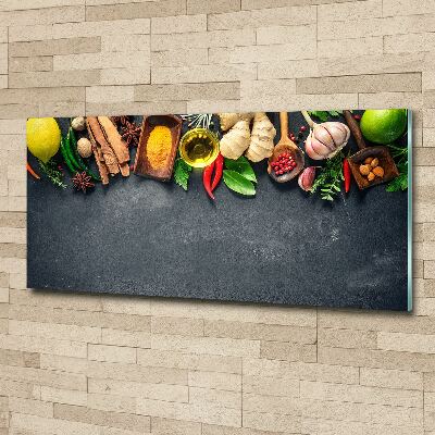 Acrylglas-Druck Kräuter und Gewürze