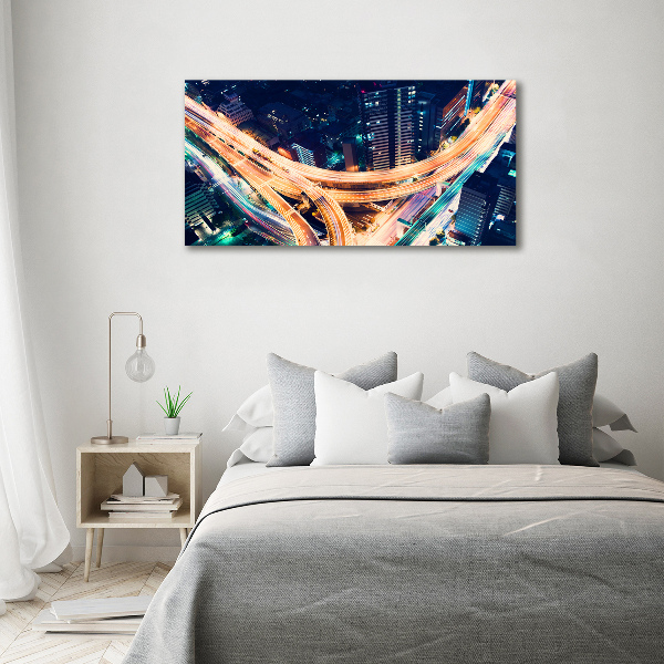 Acrylbild Fotodruck Autobahn nach Tokio