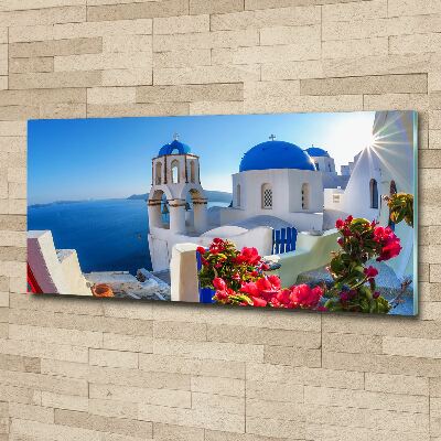 Acrylglas-Druck Santorini, Griechenland