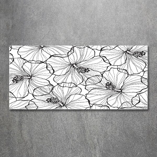 Foto auf Acryl Hawaiianische Blumen