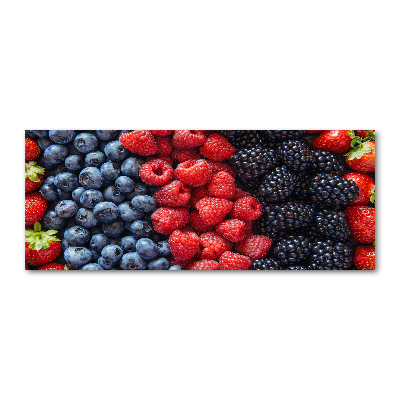 Acrylglas-Druck Waldfrüchte