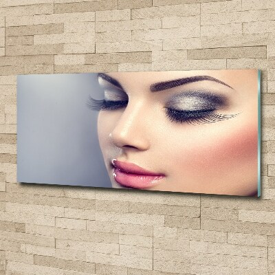 Acrylbild Fotodruck Perfektes Make-up