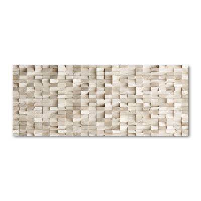 Acrylglas-Druck Holzwürfel