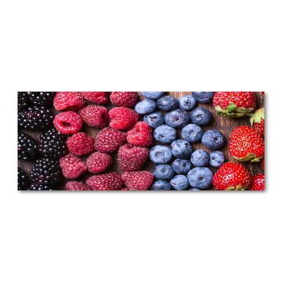 Acrylbild Fotodruck Waldfrüchte