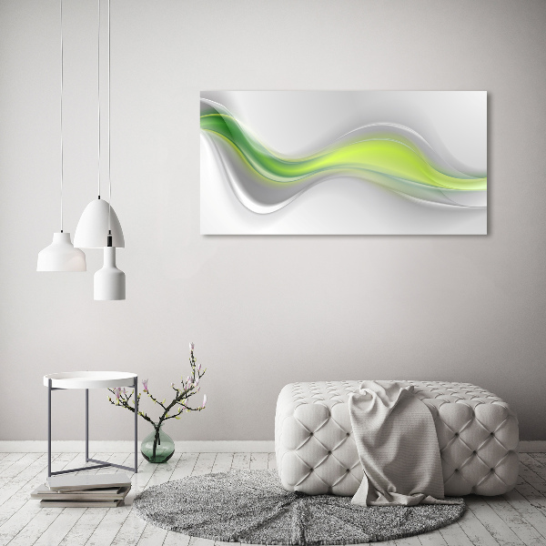 Acrylbild Fotodruck Abstrakte Wellen