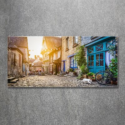 Foto auf Acryl Eine charmante Straße