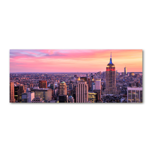 Acrylbild Fotodruck New York West