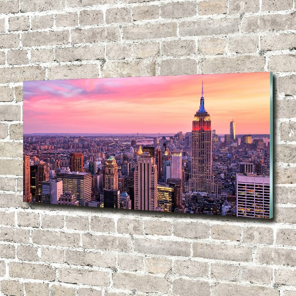 Acrylbild Fotodruck New York West