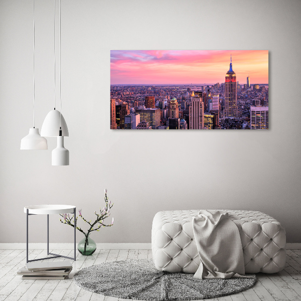 Acrylbild Fotodruck New York West