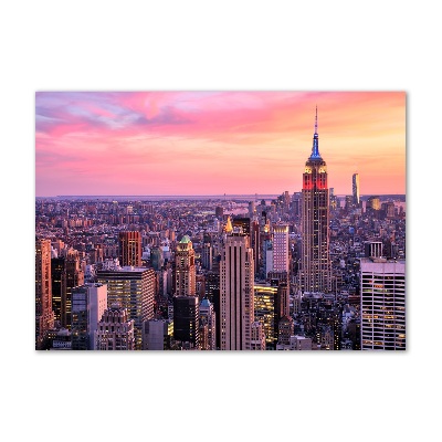 Acrylbild Fotodruck New York West