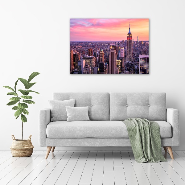 Acrylbild Fotodruck New York West
