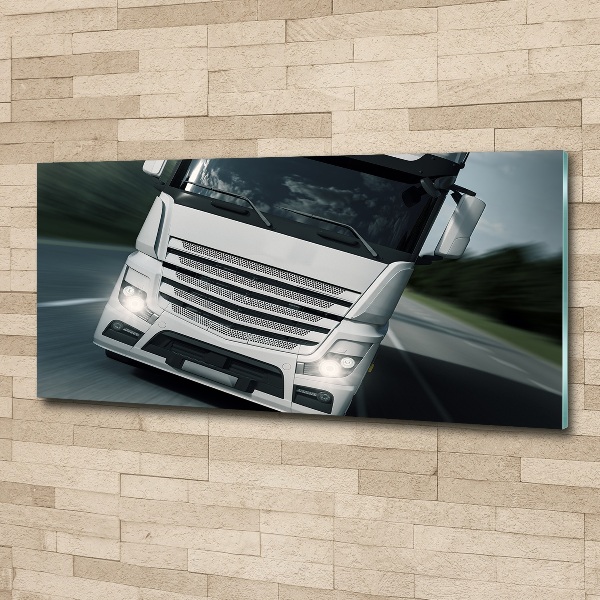 Acrylglas-Druck LKW