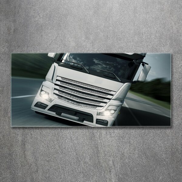 Acrylglas-Druck LKW