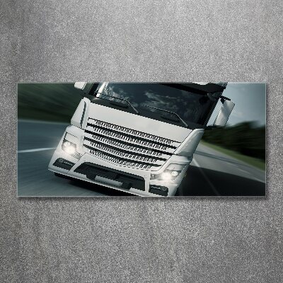 Acrylglas-Druck LKW