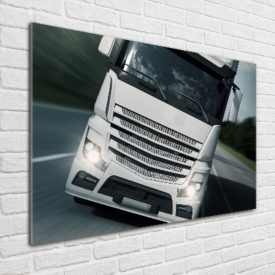 Acrylglas-Druck LKW