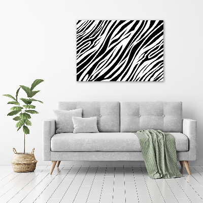 Bild auf Acrylglas Zebra-Hintergrund