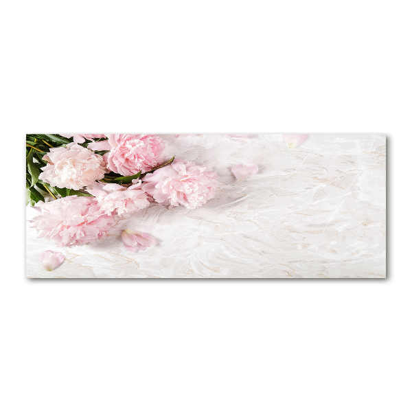 Foto auf Acryl Pfingstrosen