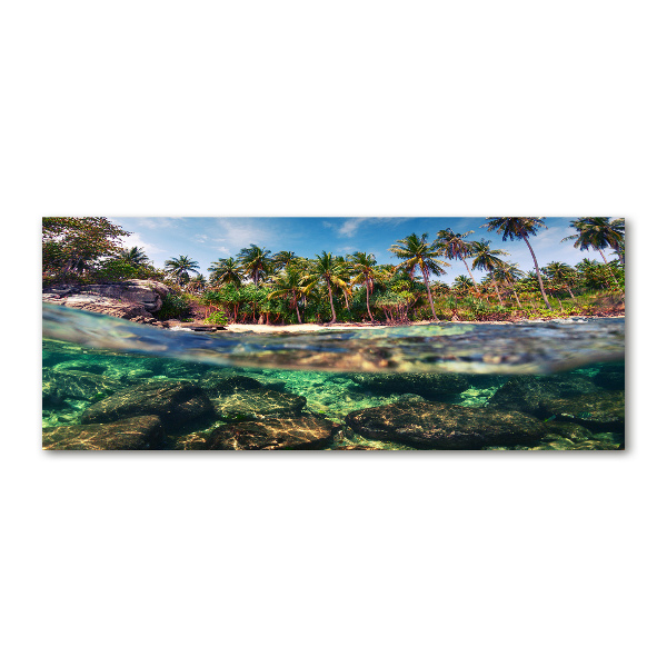 Foto auf Acryl Tropischer Strand