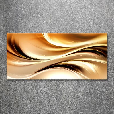 Bild auf Acrylglas Abstrakte Wellen