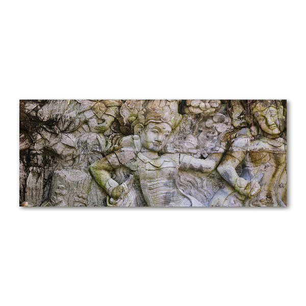 Bild auf Acrylglas Steinskulptur