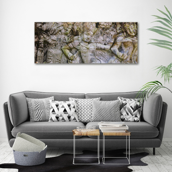 Bild auf Acrylglas Steinskulptur