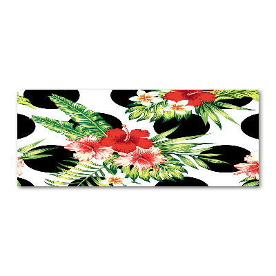 Acrylglas-Druck Hawaiianische Blumen