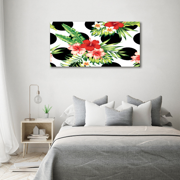 Acrylglas-Druck Hawaiianische Blumen