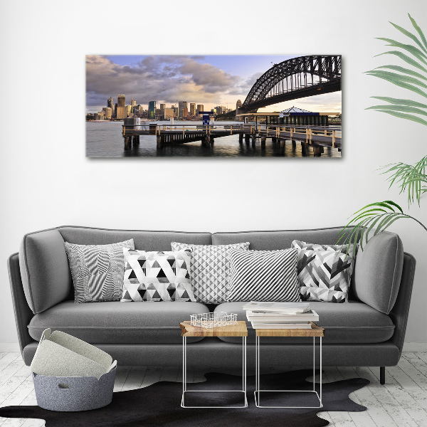 Acrylbild Fotodruck Sydney-Brücke
