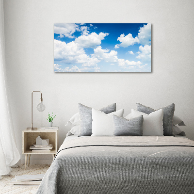 Acrylglas-Druck Wolken am Himmel