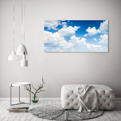 Acrylglas-Druck Wolken am Himmel