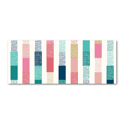 Acrylglas-Druck Bunte Streifen