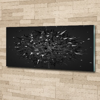 Foto auf Acryl 3D-Abstraktion