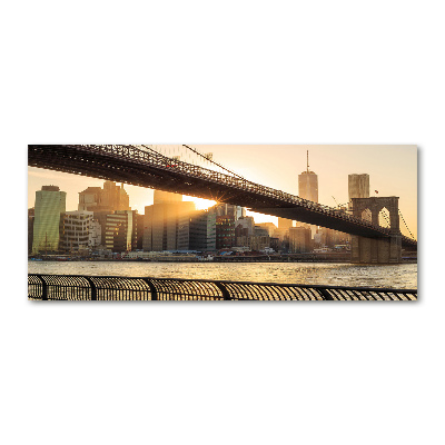 Acrylglas-Druck Brooklyn Bridge