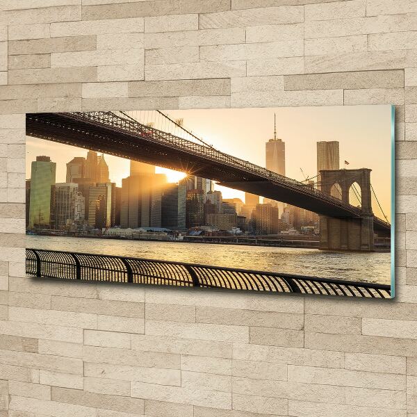 Acrylglas-Druck Brooklyn Bridge
