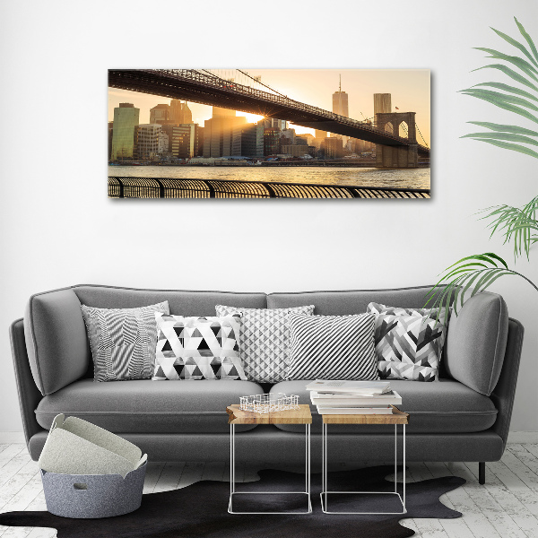 Acrylglas-Druck Brooklyn Bridge