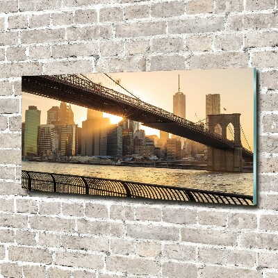 Acrylglas-Druck Brooklyn Bridge