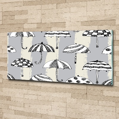 Foto auf Acryl Regenschirme