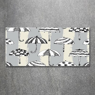 Foto auf Acryl Regenschirme