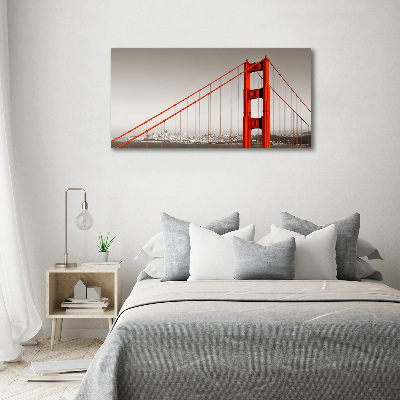 Bild auf Acrylglas San Francisco Brücke