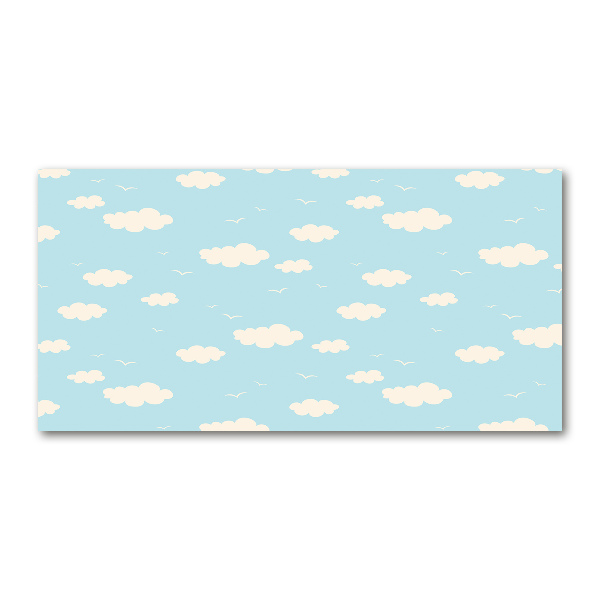 Acrylbild Fotodruck Wolken
