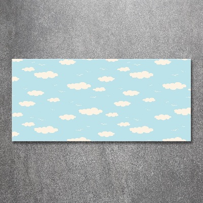 Acrylbild Fotodruck Wolken