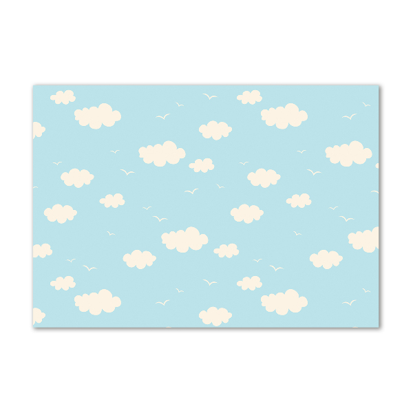 Acrylbild Fotodruck Wolken