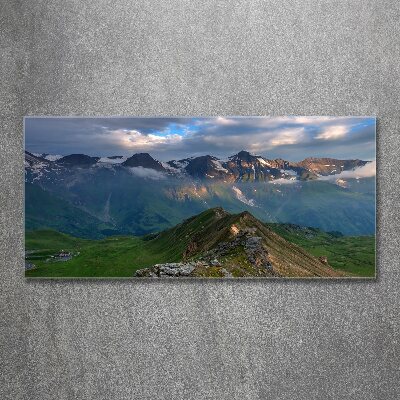 Acrylbild Fotodruck Berggipfel