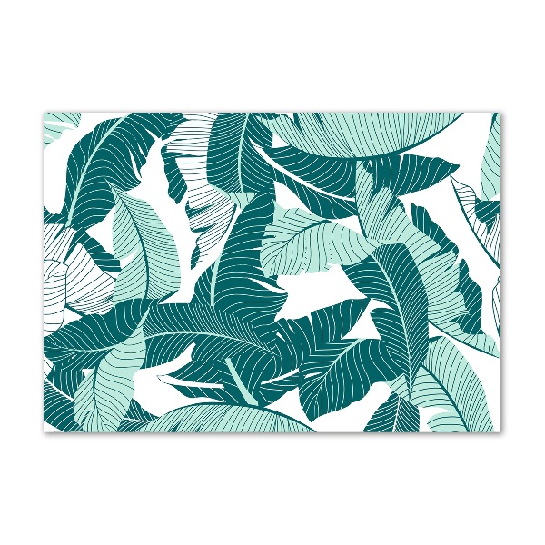 Acrylbild Fotodruck Palmen