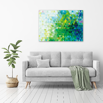 Bild auf Acrylglas Abstrakte Dreiecke