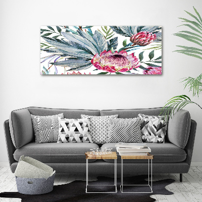 Acrylbild Fotodruck Protea