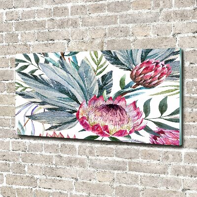 Acrylbild Fotodruck Protea
